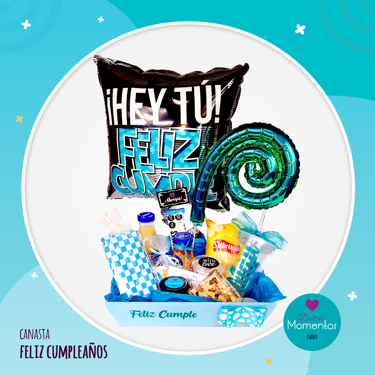 Canasta Feliz cumpleaños